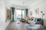 国际新城二期90平三居室现代风格装修案例