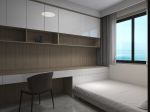 朔州京城港小区140平三居室现代风格装修案例