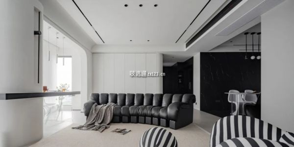 龙湖大境天成现代风格122㎡设计方案