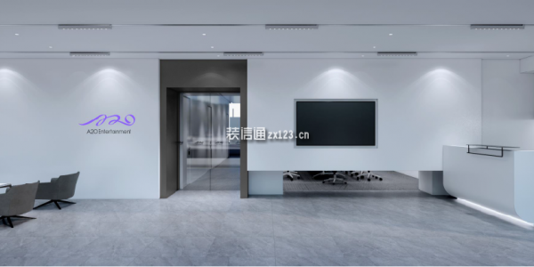 办公室现代风格1000㎡设计方案