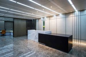 宝安燕罗装修公司 松岗办公室设计 深圳隔墙吊顶装修