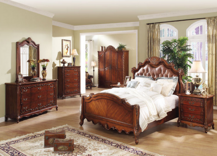 吉斯美式实木床_装信通网家居百科