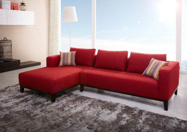 沙发,现代时尚红色沙发