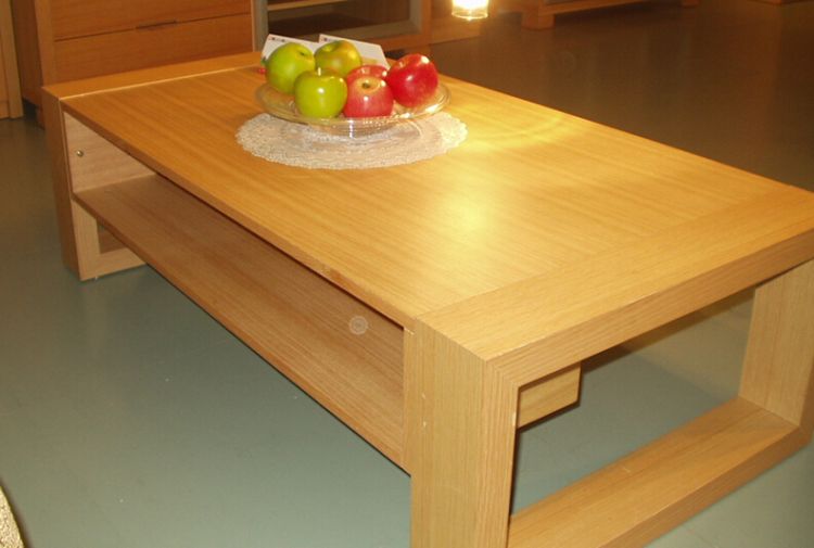 茶几,简约橡木茶几