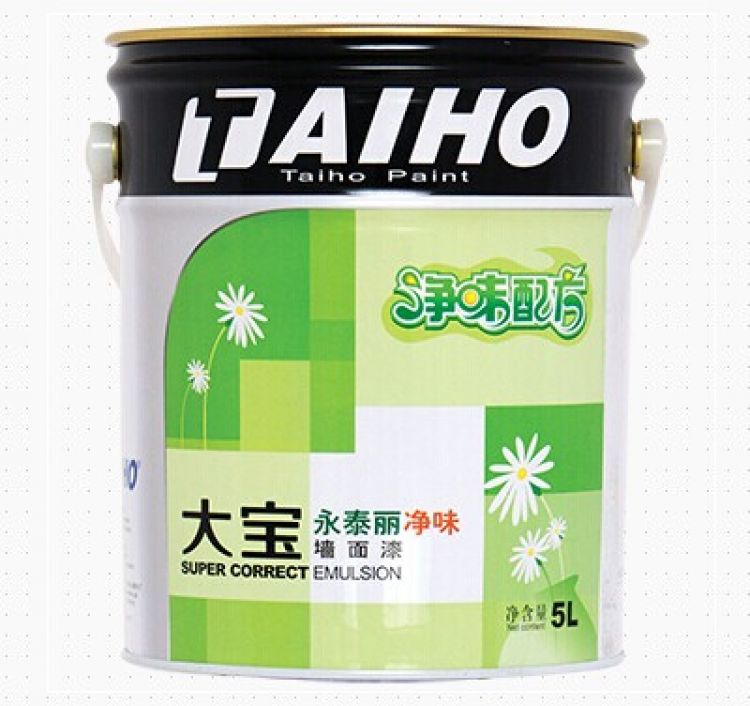大宝防水净味5合1墙面漆