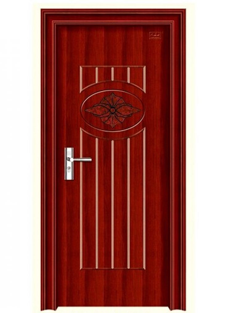 大富豪钢木门福星高照红拼木