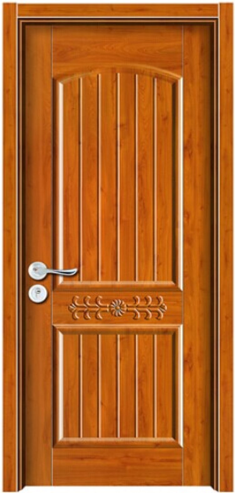 恒发工艺木门hf-8003黄柚