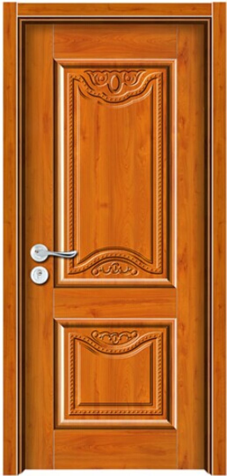 恒发工艺木门hf-8001黄柚