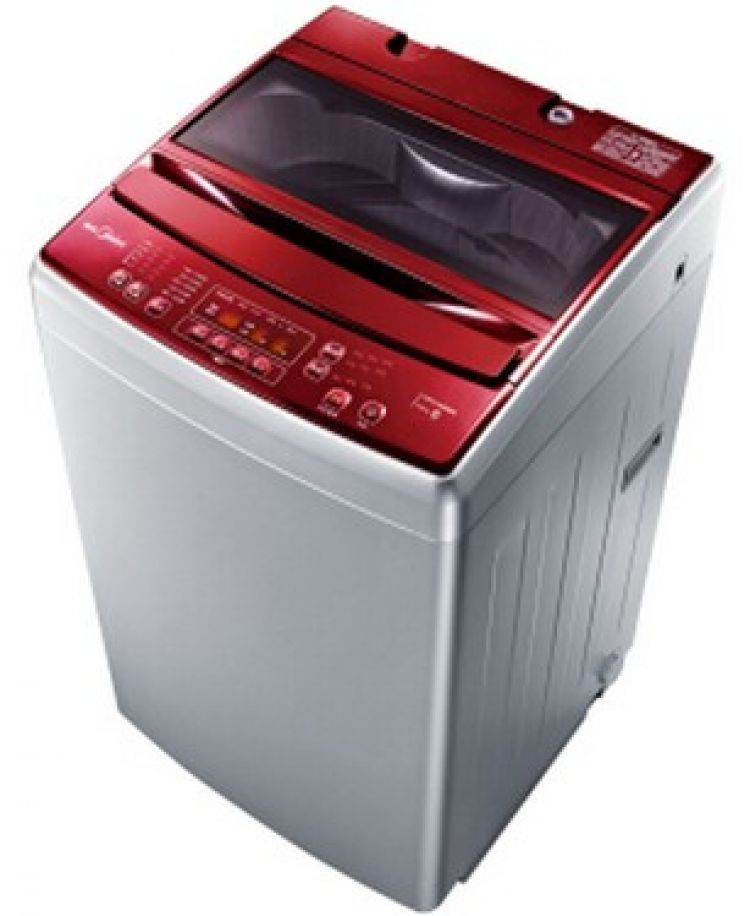 美的波轮洗衣机照片图片