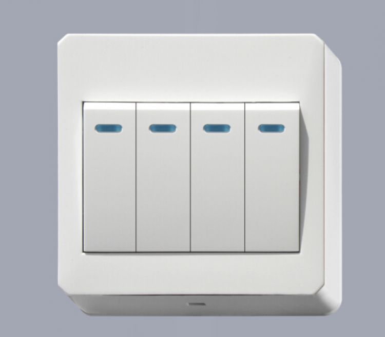 梅兰日兰5mb-007四位双控开关