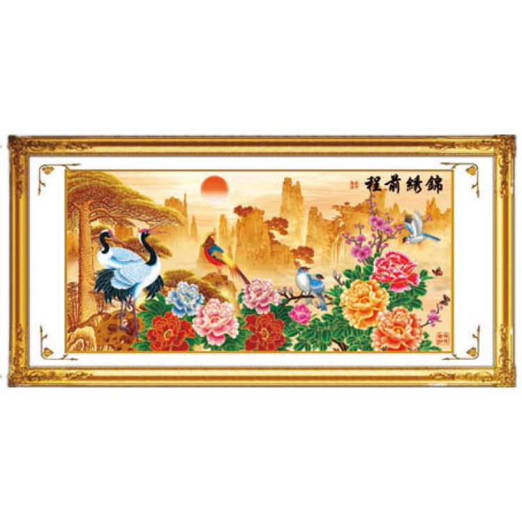 皇室欧洲十字绣前程似锦qjh045