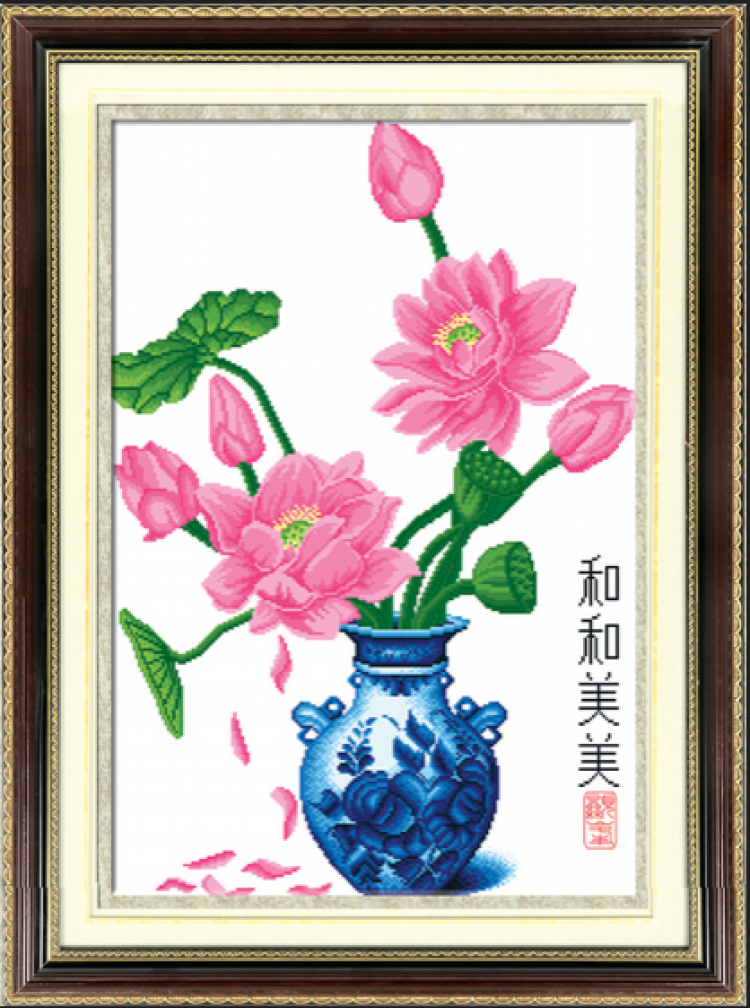 金钻十字绣和和美美k290