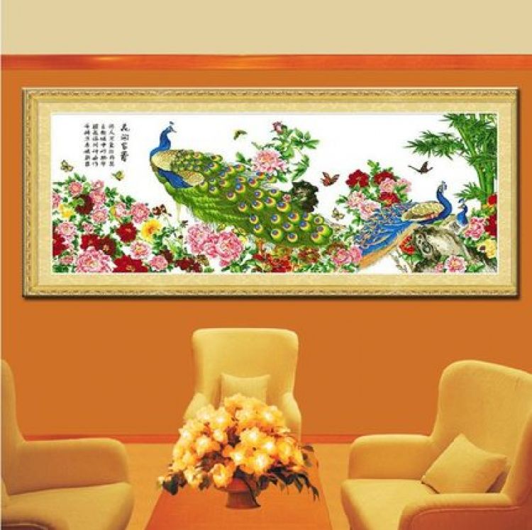 居然尚十字绣国色天香d118