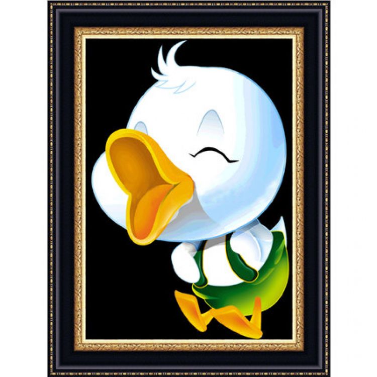 幸福点十字绣小鸭子xfd375