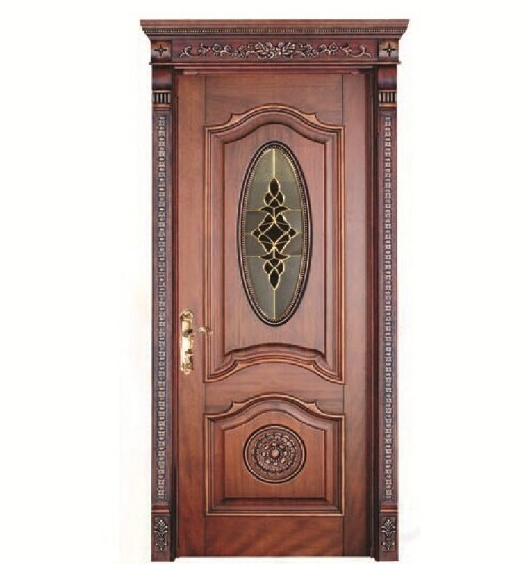 双叶实木复合烤漆门k-304