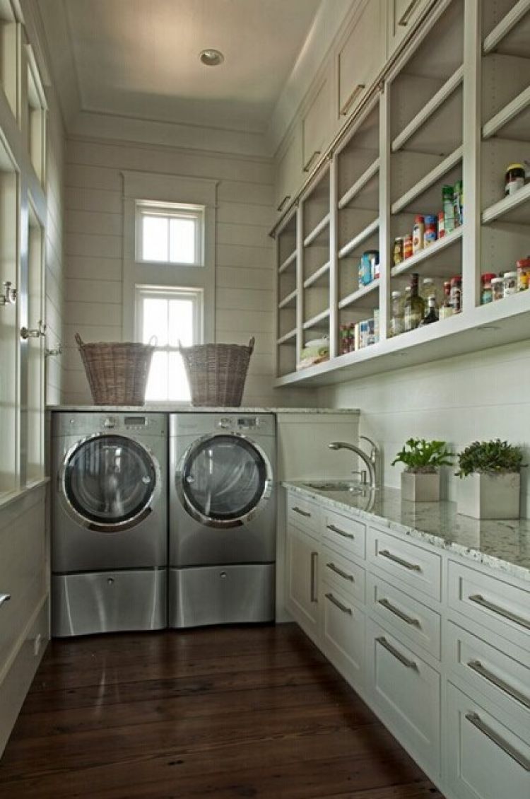 北欧风格复式楼洗衣房_装信通网家居百科