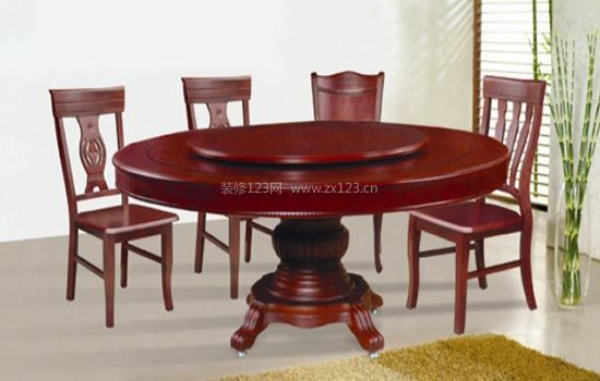 实木圆餐桌尺寸标准