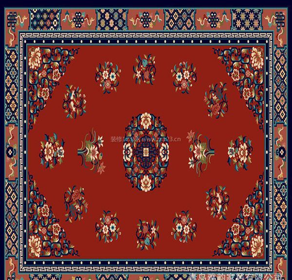 藏式毯子素材图片