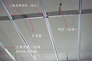 石膏吊顶安装流程