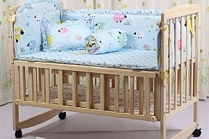 实木婴儿床安装步骤