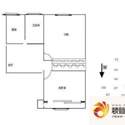 采荷玉荷户型图2室 户型图 2室1厅1卫1厨