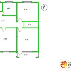 双榆树北里户型图户型图 3室1厅1卫1厨