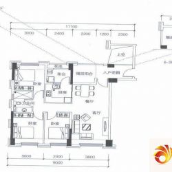 福城·嘉洲公馆户型图