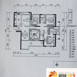 万科城华府二期户型图