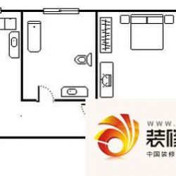 同心路小区 1室 户型图