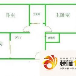 玉林里小区户型图户型图 2室1厅1卫1厨