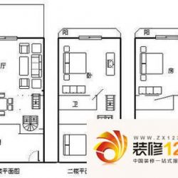 山阴路新里洋房户型图上海 山阴路独栋新里洋房 户型图 3室2厅2卫1厨
