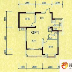 城建琥珀名城GF1户型图