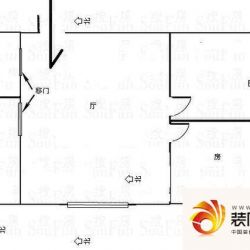 机神新村户型图2室 户型图 2室1厅1卫1厨