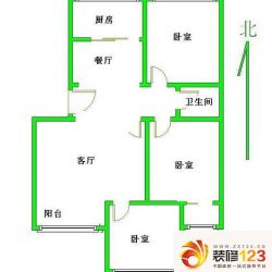 天秀花园安和园户型图