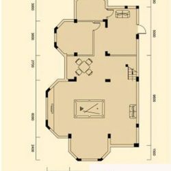 万均九月庭院户型图