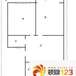 濮家东村户型图3室 户型图 3室1厅1卫1厨