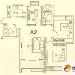 城建琥珀名城A2户型图