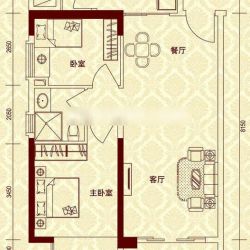 国际花都蓝蝶苑户型图