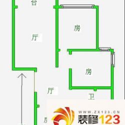 复地翠微新城 3室 户型图