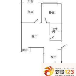 天秀花园安和园户型图