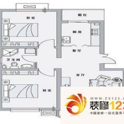 奎江公寓户型图