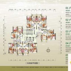 锦绣半岛10座03户型户型图