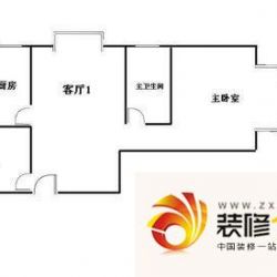 机神新村户型图2室 户型图 2室1厅1卫1厨