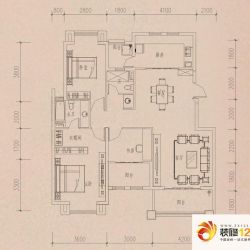 银海白沙郡户型图