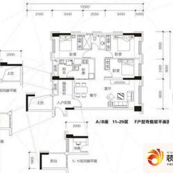 福城·嘉洲公馆户型图