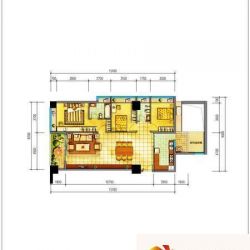 浣花香A1户型户型图