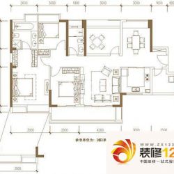 万科城华府二期户型图