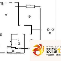 魅力之城户型图2室 户型图 2室2厅1卫1厨