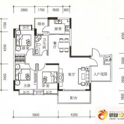 翠华花园二期户型图