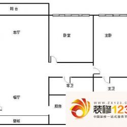 虹诚大厦商住楼户型图